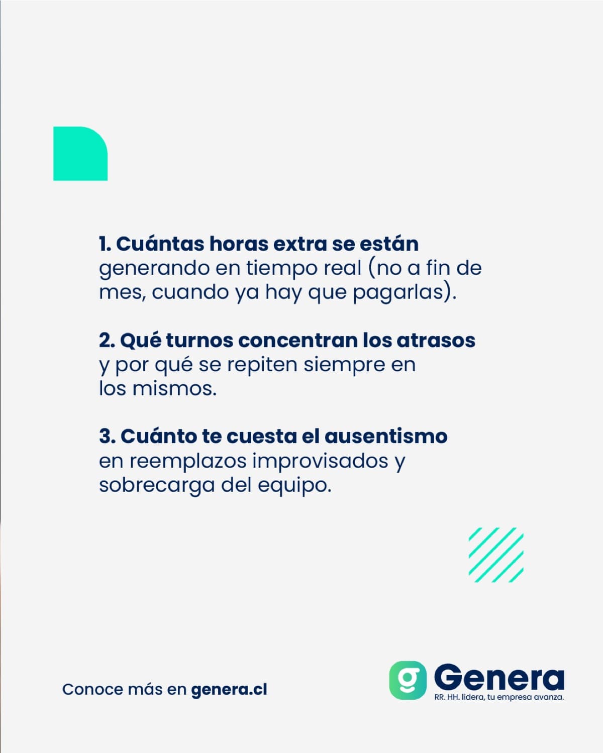 Genera — Muller y Pérez